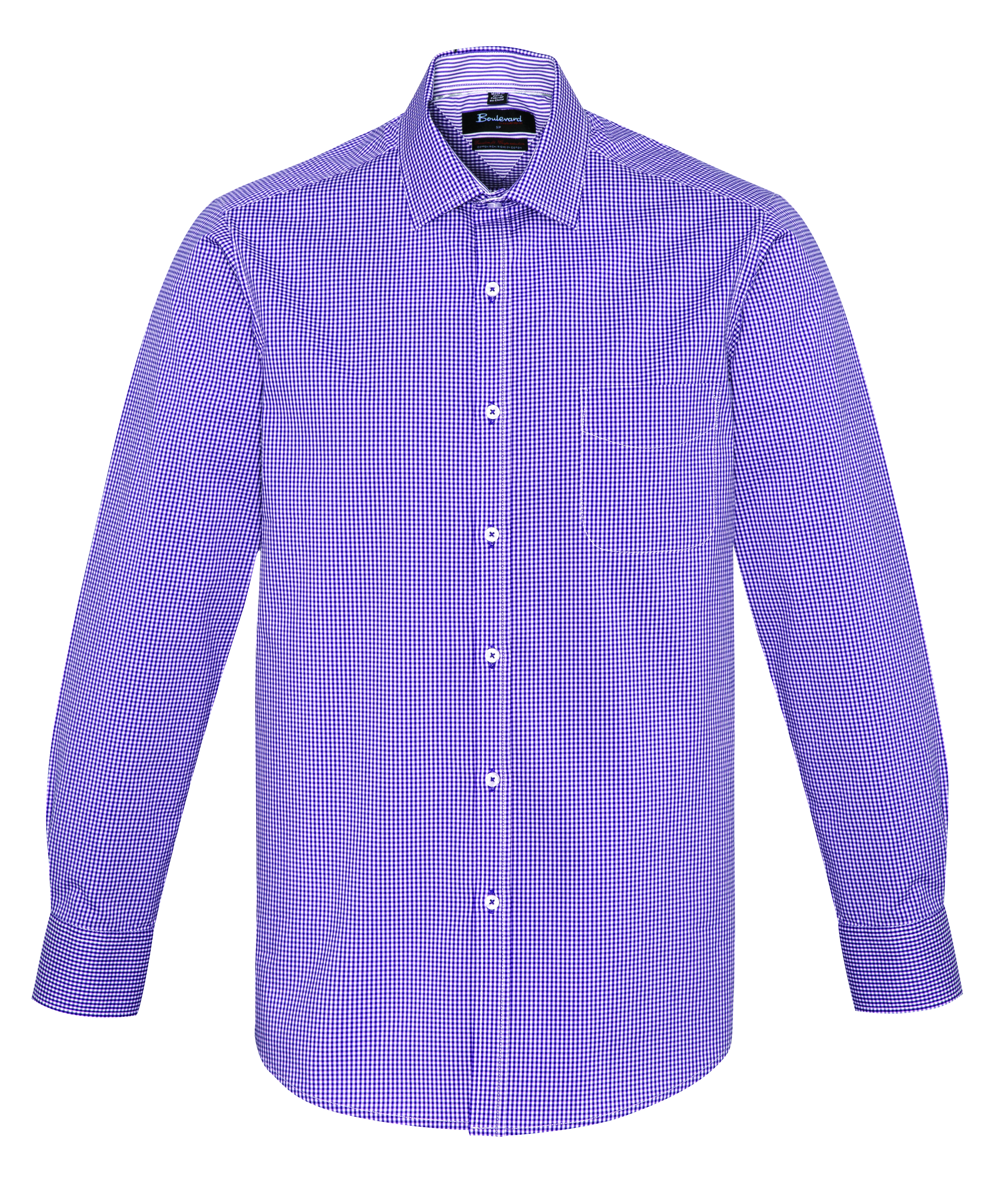 Other view of Bizcollection - Shirt - Mens Long Sleeve - 42520 - Purple - XS - 42520  30AXS