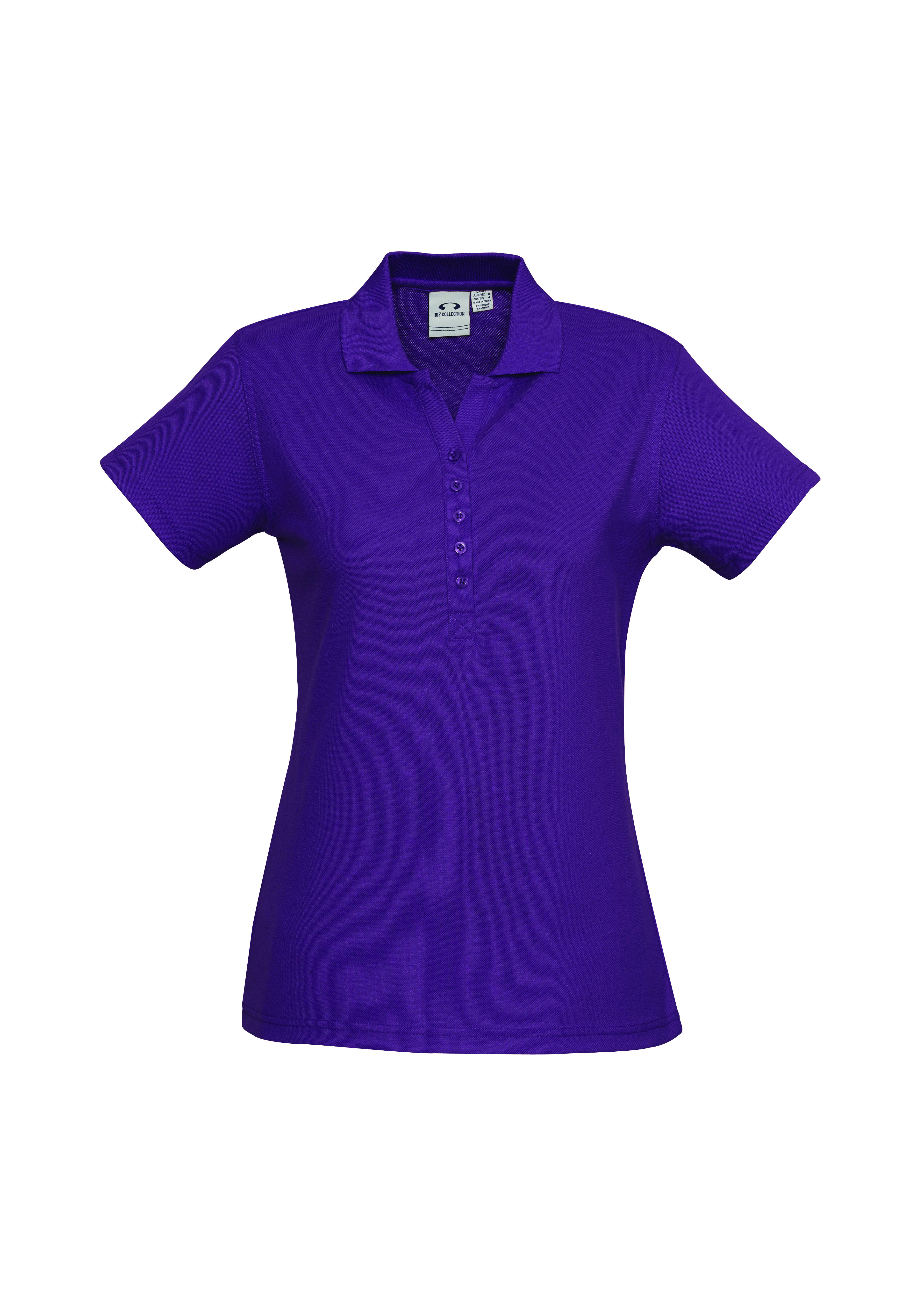 Other view of Bizcollection - Shirt - Womens Short Sleeve Polo - P400LS - Purple - 18 - P400LS 30 18