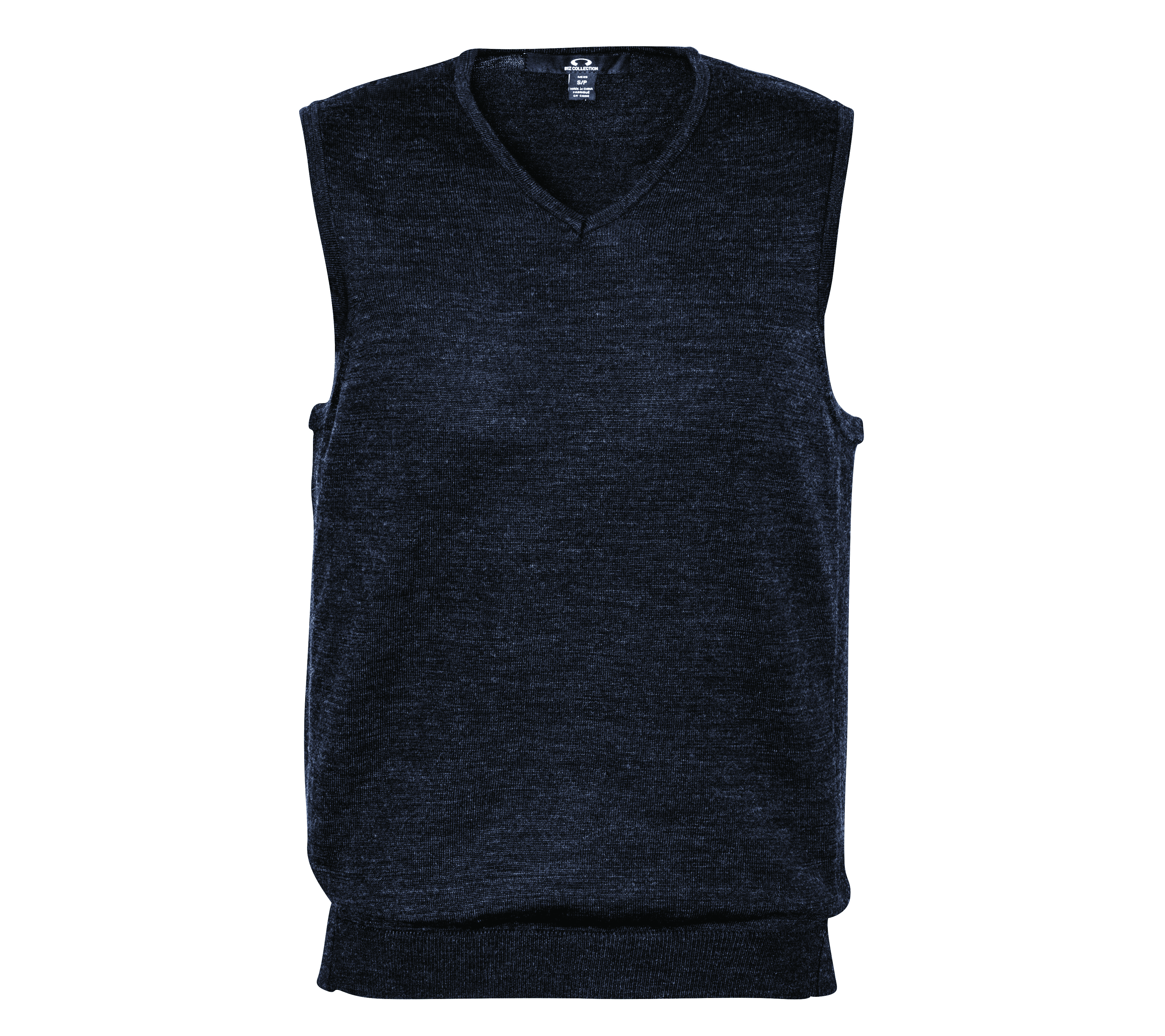 Other view of Bizcollection - V Neck Vest - Mens Short Sleeve - WV619M - Charcoal - 2XL - WV619M 48 2XL