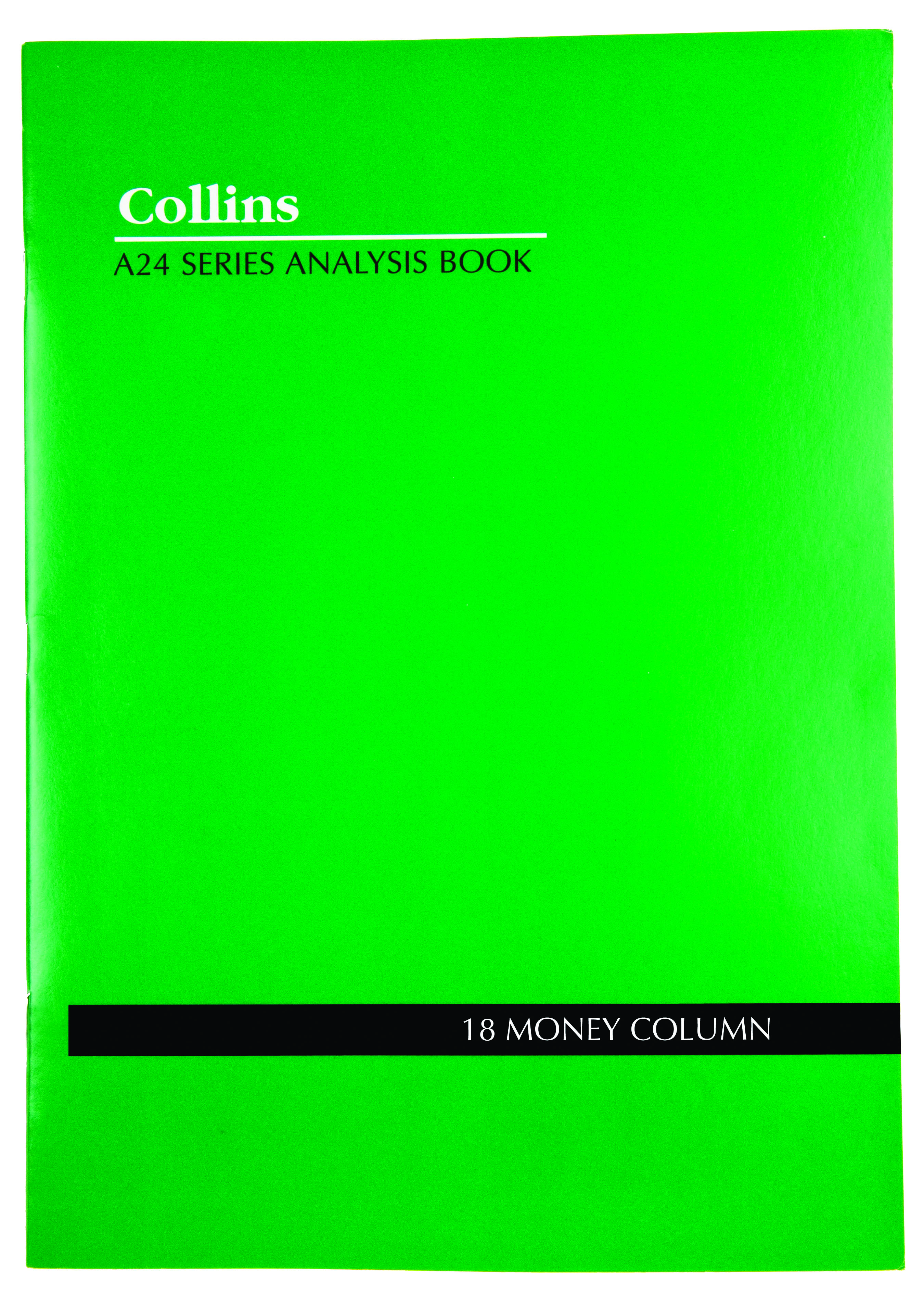 Other view of Collins - Analysis Book Series 'A60'  - 8 Money Column (60 Leaves) - 10218