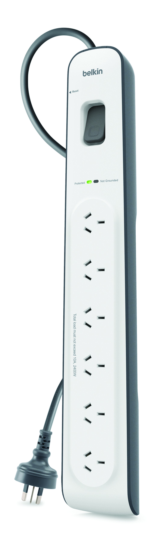 Other view of Belkin - Powerboard Surge 6 Outlet  650J 2M - BSV603au2M