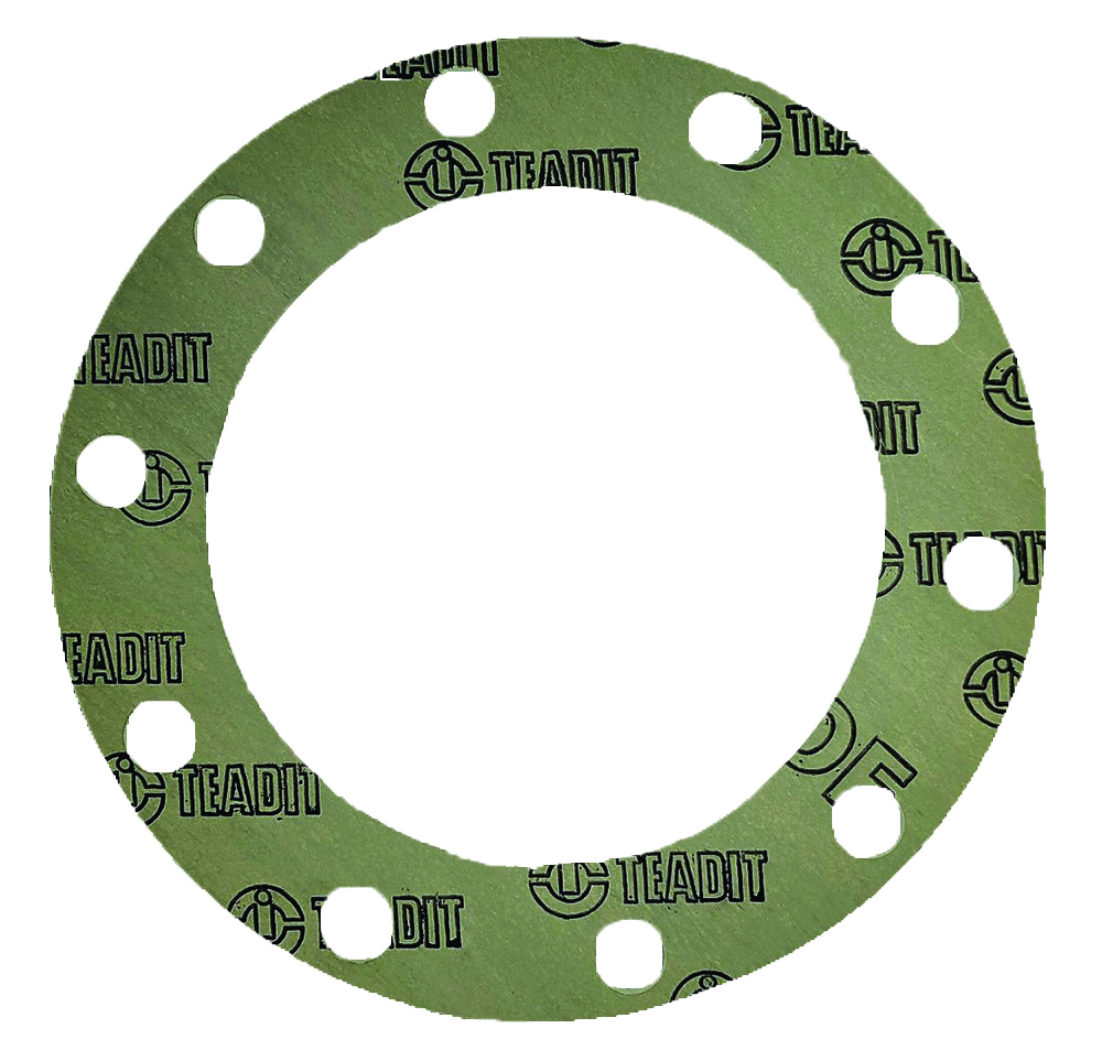 Other view of Teadit - Gasket - NA1002 - 2mm - F/F 200mm x 135mm - C/W 10/14mm - holes 176mm PCD - CNA2F200X135