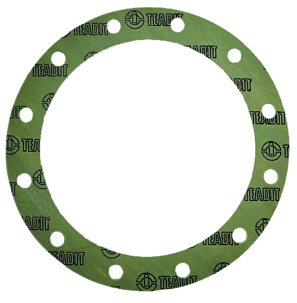 Other view of Teadit - Gasket - NA1002 - 2mm - F/F 226mm x 171mm - C/W 12/12mm - - holes 202mm - PCD - CNAF2F226X171