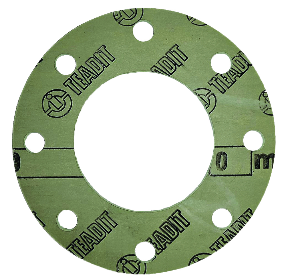 Other view of Teadit - Gasket - NA1002 - 2mm - F/F 140mm x 74mm - C/W 8/11mm - holes 116mm PCD - CNAF2F140X74