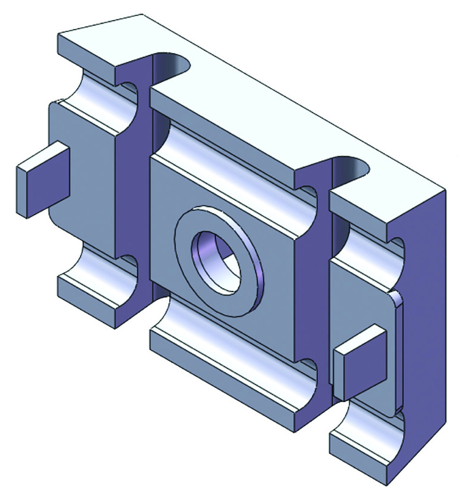 Other view of Cabtray - Clamp Plate Front - HD - CTC402HD