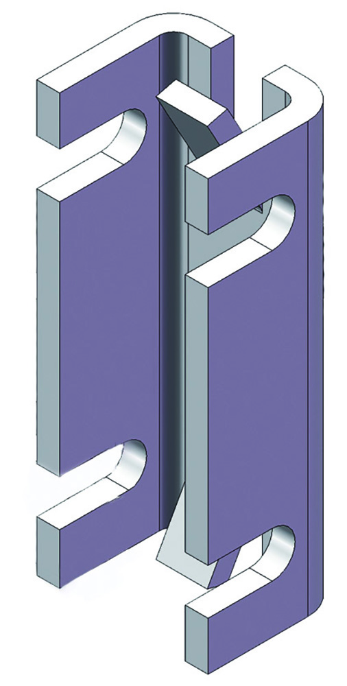 Other view of Cabtray - Clamp Plate Back - CTCKR1