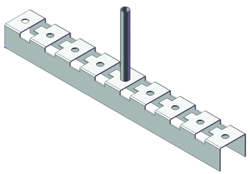 Other view of Cabtray - Bracket Ez 100mm Centre Support - CTCH100EZ