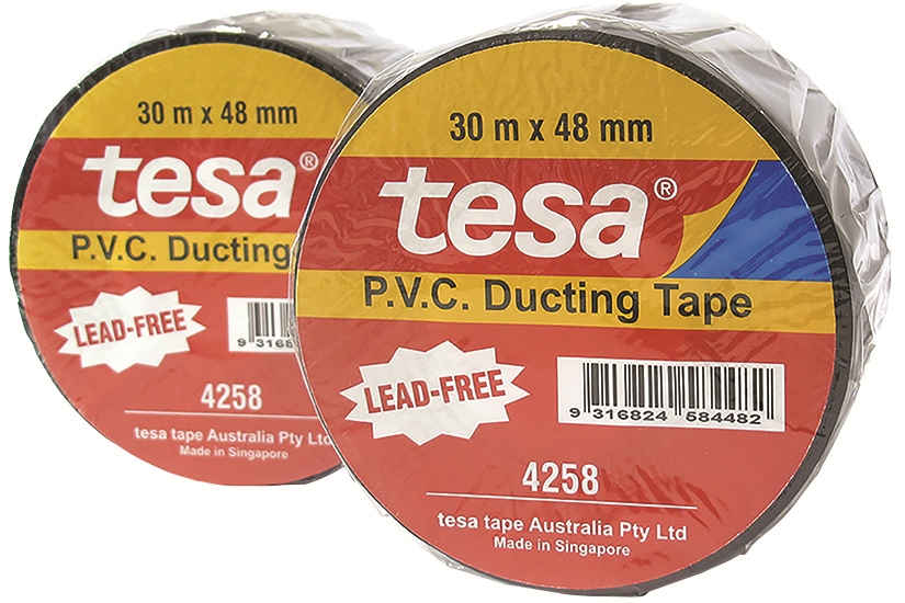 Other view of Tesa - Tape - PVC Ducting - Rubber Based - Silver - 48mm x 30m