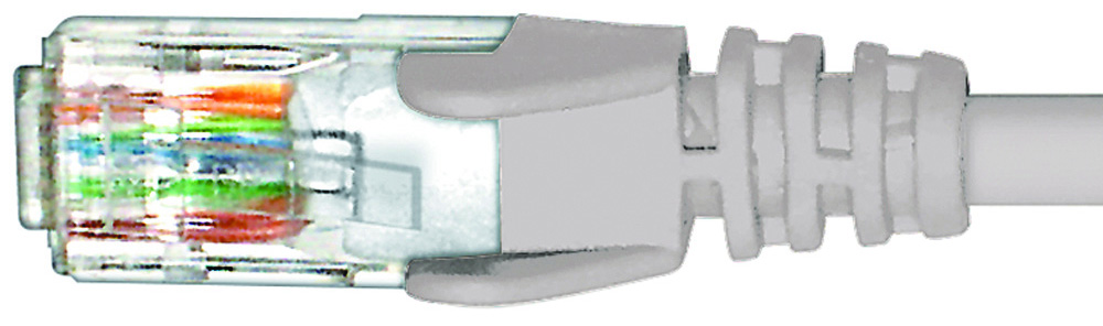 Other view of Cabac - Patch Lead Cat6 - Grey - 2M - PLC6GY2