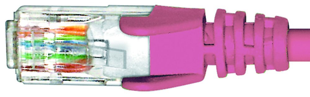 Other view of Cabac - Patch Lead Cat6 - Pink - 1.5M - PLC6PK1.5