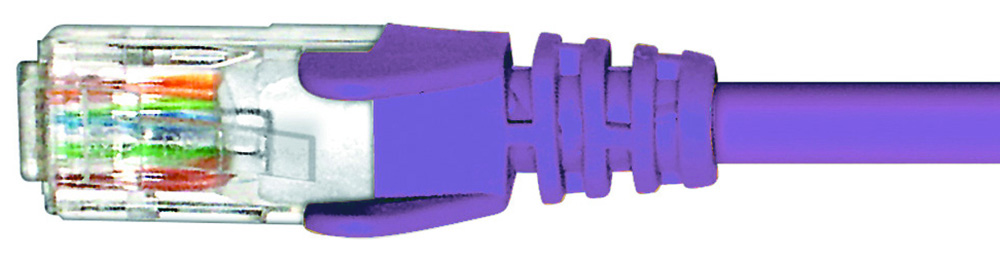 Other view of Cabac - Patch Lead Cat6 - Purple - 10M - PLC6PU10