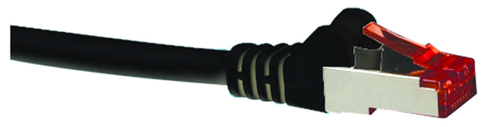 Other view of Cabac - Patch Lead Cat6A - Shielded - Black - 10M - PLC6ABK10