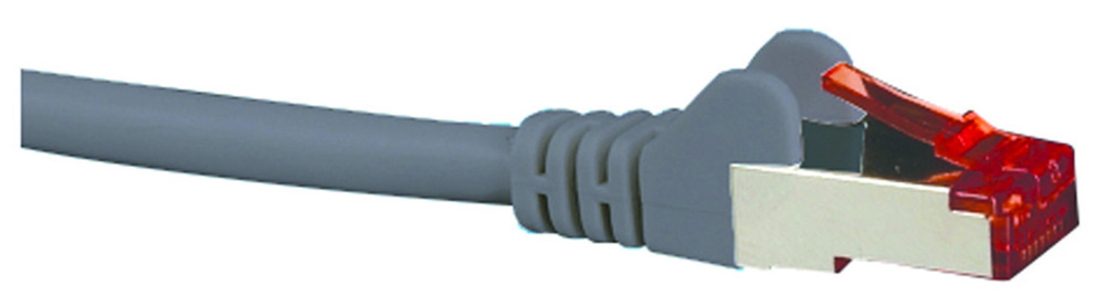 Other view of Cabac - Patch Lead Cat6A - Shielded - Grey - 1M - PLC6AGY1