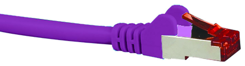 Other view of Cabac - Patch Lead Cat6A - Shielded - Purple - 3M - PLC6APU3