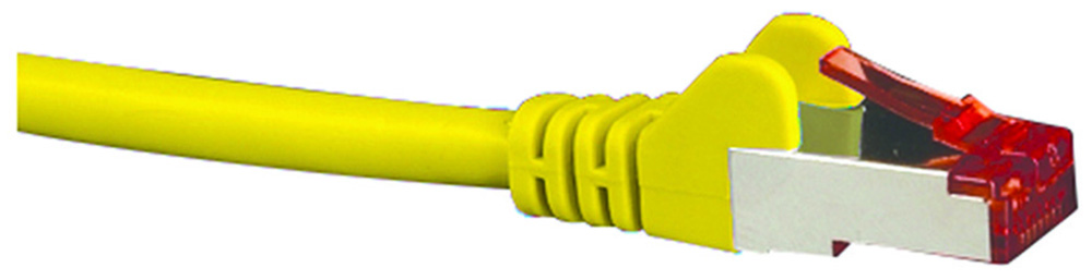 Other view of Cabac - Patch Lead Cat6A - Shielded - Yellow - 2M - PLC6AYL2