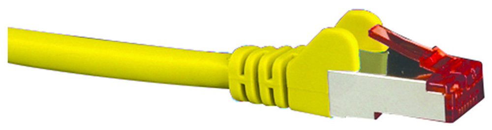 Other view of Cabac - Patch Lead Cat6A - Shielded - Yellow - 3M - PLC6AYL3