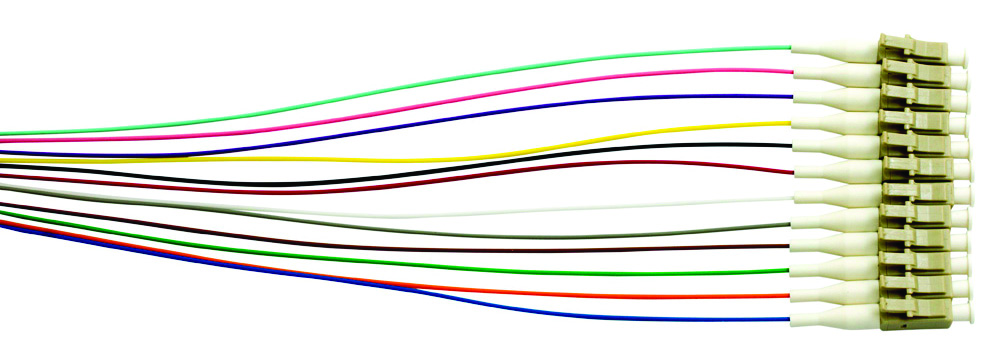 Other view of mssfibre Mss Fibre - LC OM4 50UM Pigtails - 900UM 2M C12Pk - PLC2M/900-MM4-C12