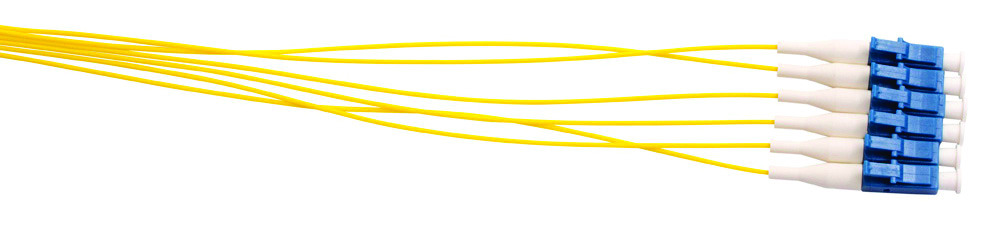 Other view of mssfibre Mss Fibre - LC OS1/OS2 SM Pigtails - 900UM 2M 6Pk - PLC2M/900-SM6