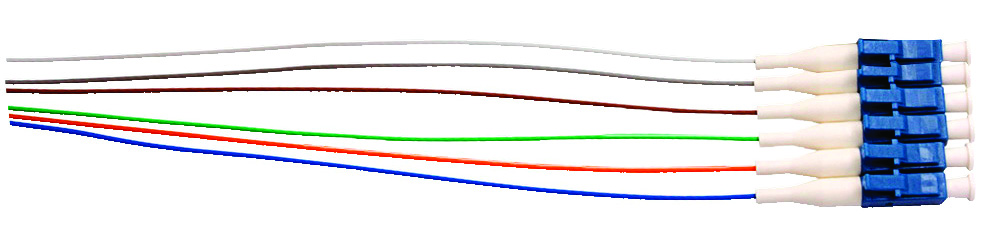 Other view of mssfibre Mss Fibre - LC OS1/OS2 SM Pigtails - 900UM 2M C6Pk - PLC2M/900-SMc6