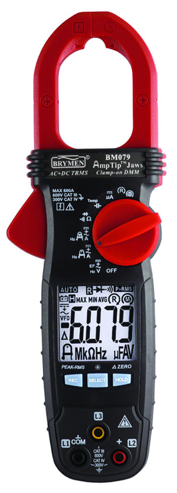 Other view of Cabac - 600A Ac/Dc Trms Compact Clamp Meter BM079