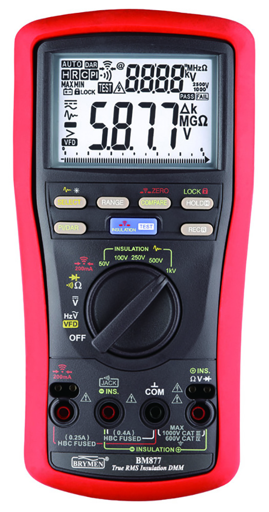 Other view of Cabac - Insltn Tstr &Dmm Continuty 50V 1Kv BM877