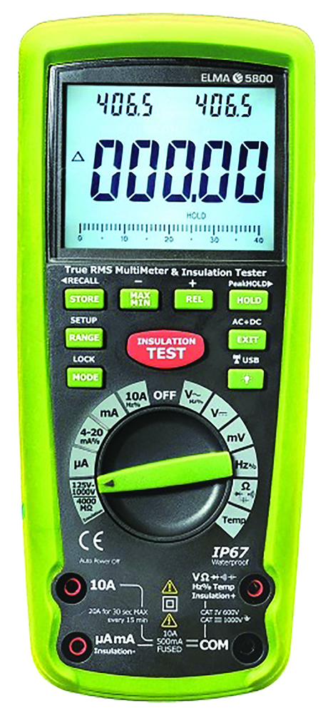 Other view of Wattmaster Insulation Tester W/True Rms WATEL-5800