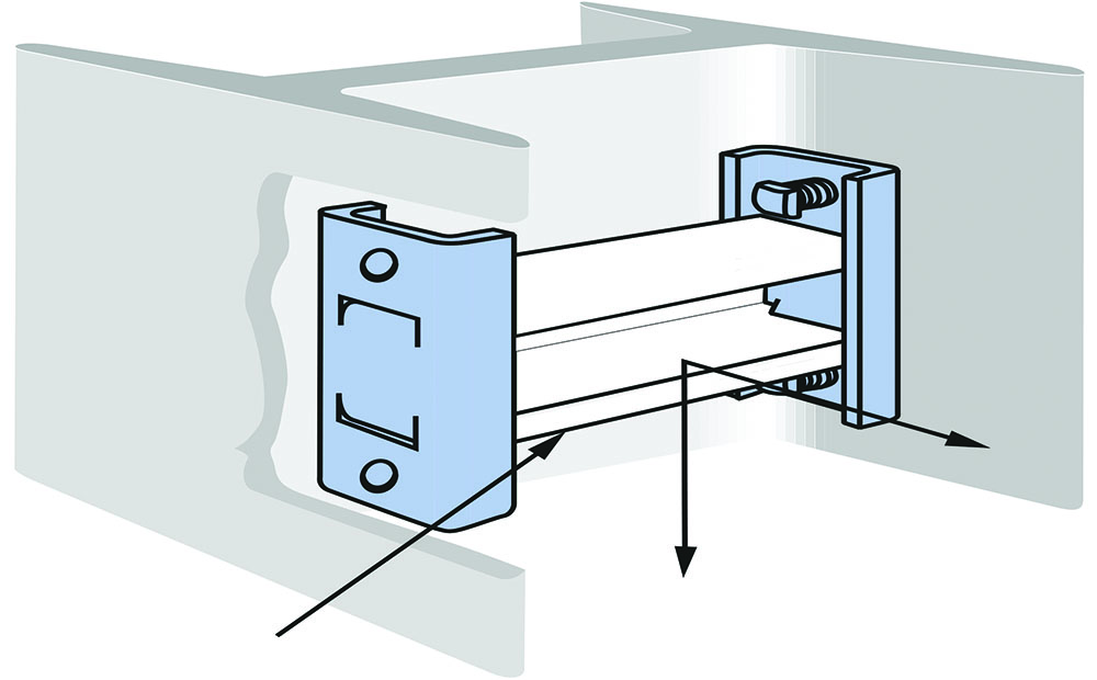 Other view of Unistrut P3087SS - Column Mount Insert - 316 Stainless Steel