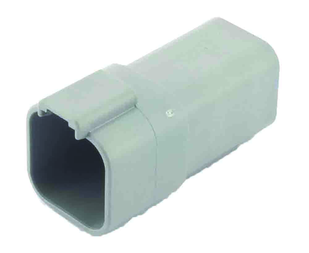 Other view of Deutsch - DT CBL - Receptacle 6 Way Pin-Contacts - GRY IP66 13A - DT04-6P