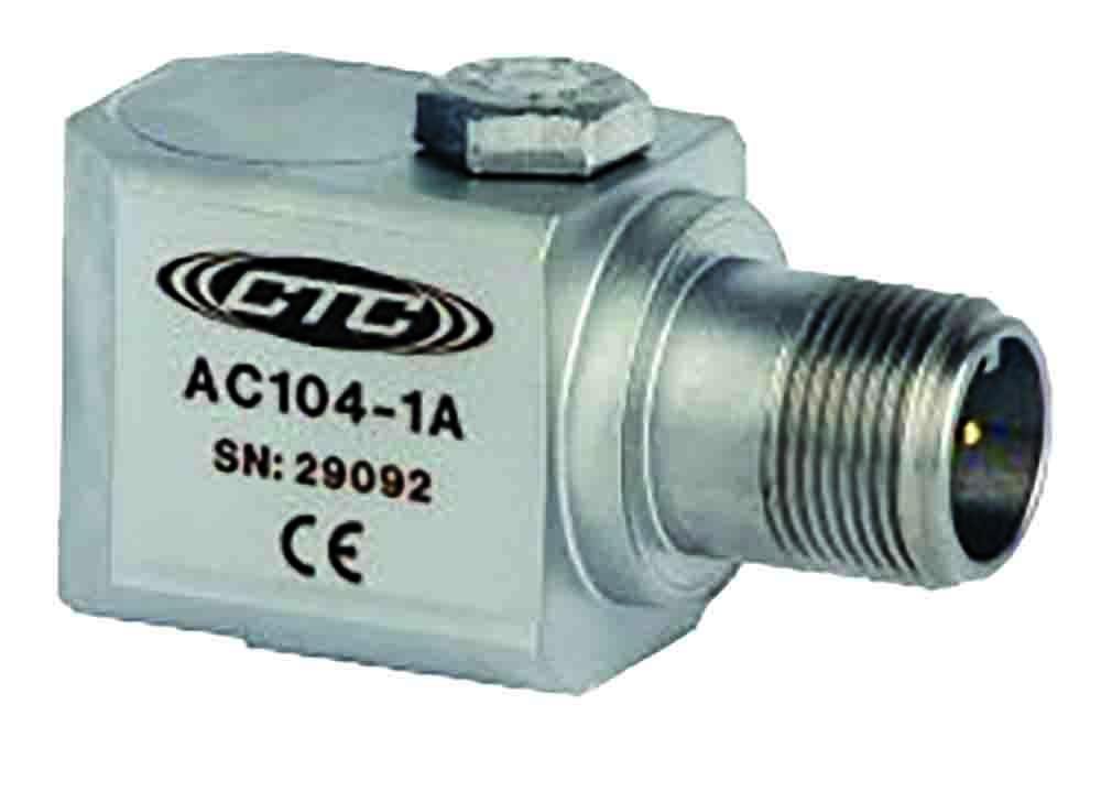 Other view of CTC AC104-1A Multi-Purpose Accelerometer - Side Exit Connector/Cable - 100 mV/g