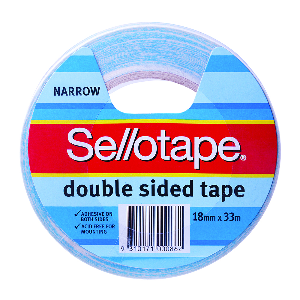 Other view of Sellotape 404 Double Sided Tape 12mm X 33m Roll