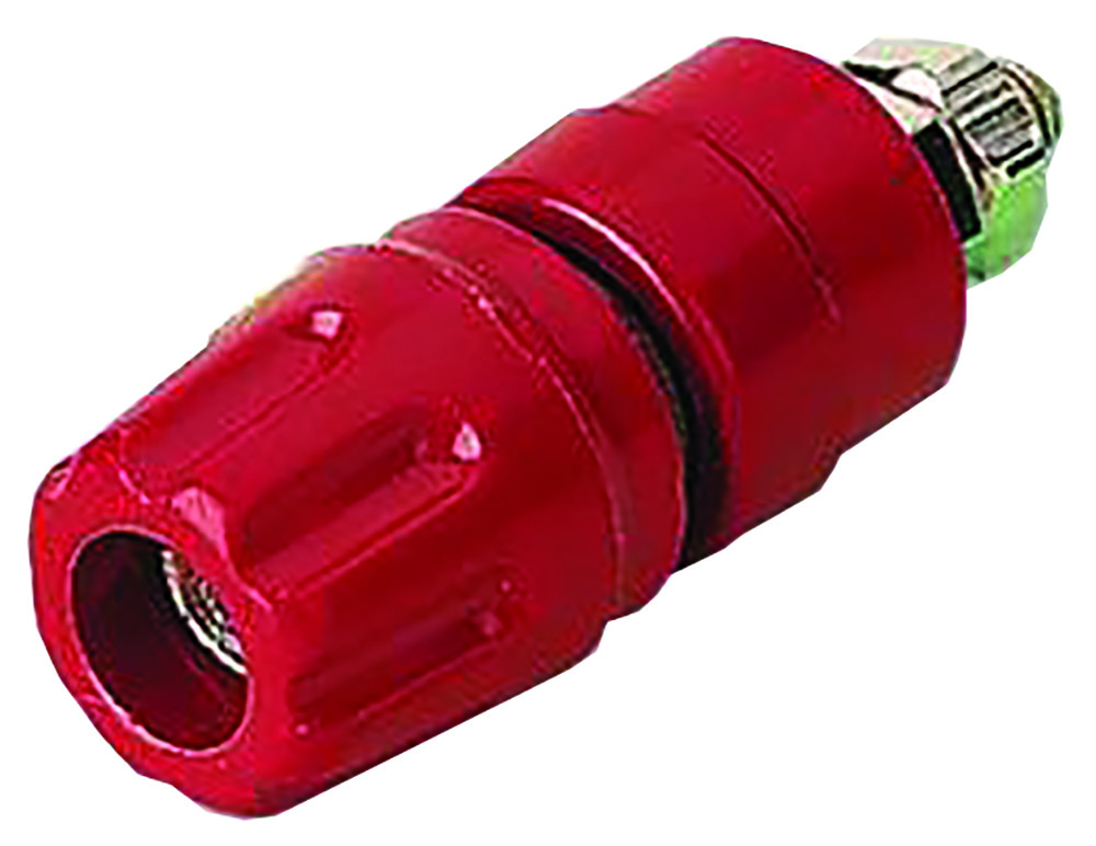 Other view of Hirschmann - Test & Measurement - Red Female Banana Plug - Screw 60 Vdc - 930103101