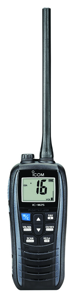 Other view of Icom-VHF Handheld Marine Transceiver - Float & Flash - 57mm x 134mm x 31mm - IC-M25EURO