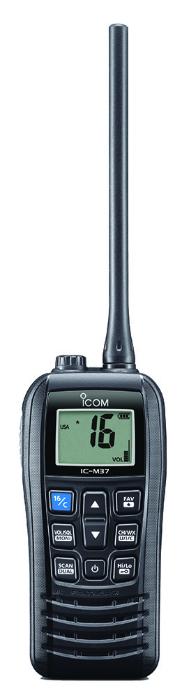 Other view of Icom-VHF Handheld Marine Transceiver - Float & Flash - 140mm x 60mm X 39mm - IC-M37E