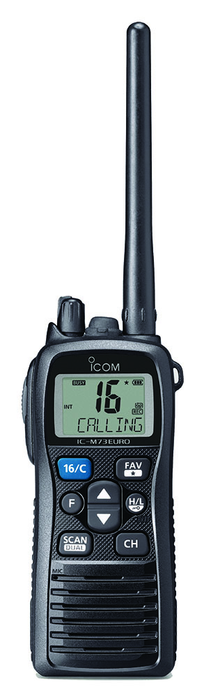 Other view of Icom - VHF Handheld Marine Transceiver - Active Noise Cancelling - 125mm x 53mm x 30mm - IC-M73EURO