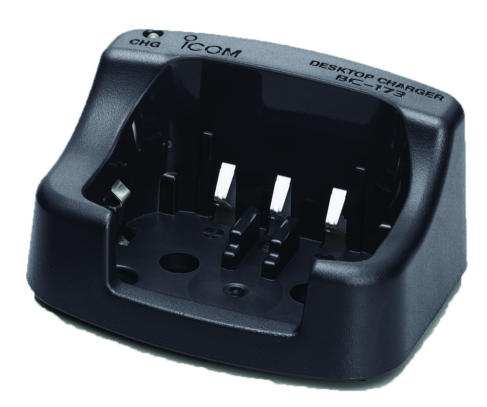 Other view of Icom - Replacement Desktop Charger - Standard Charger - 42mm x 80mm x 64mm - BC173