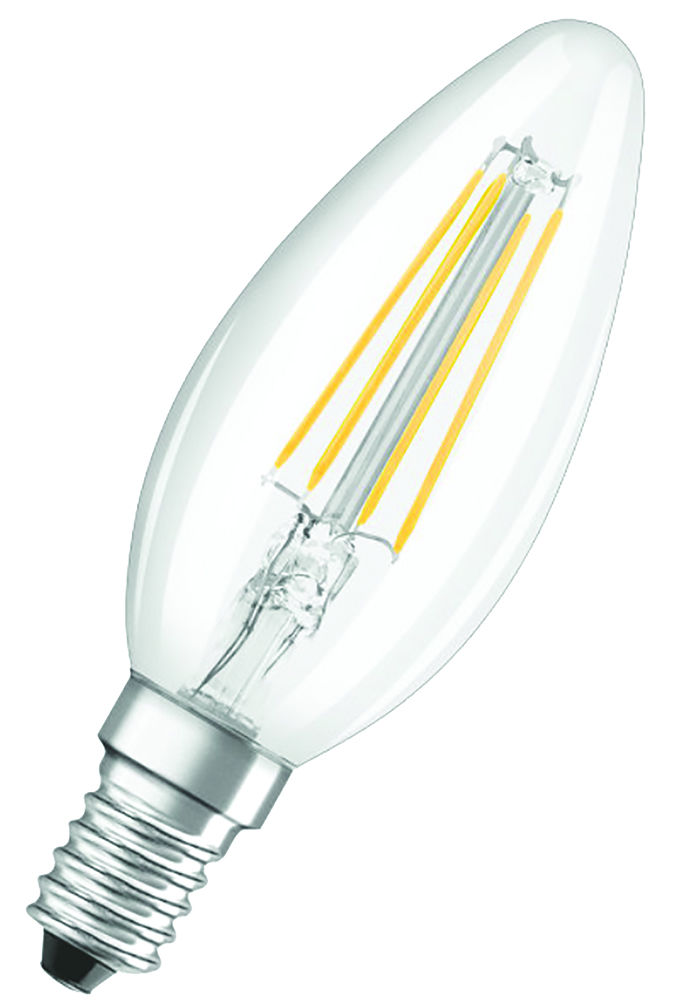 Other view of OSRAM - LED - FIL Candle - 4W - 827 - FR - B22 - 470LM - OSRLEDBFIL4W827FRB22