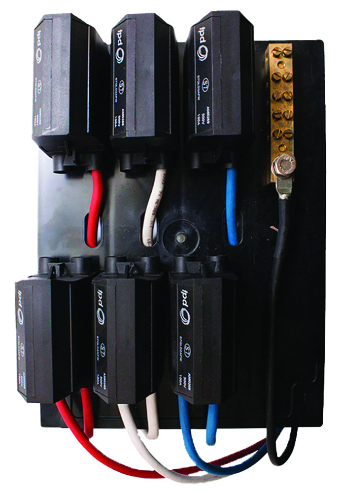 Other view of Kulak - 6 FUSEPANEL SUPPLY PILLARS SLOTTED WIRED - 6F-MPM-AS-SL-WSP