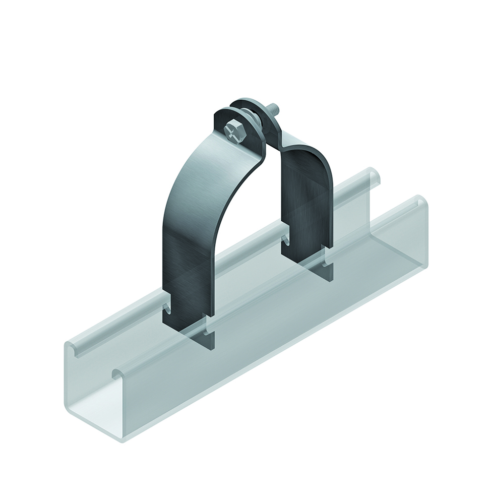 Other view of Ezystrut - E5 Pipe Clamp - SS GR316 - 32mm - 104034