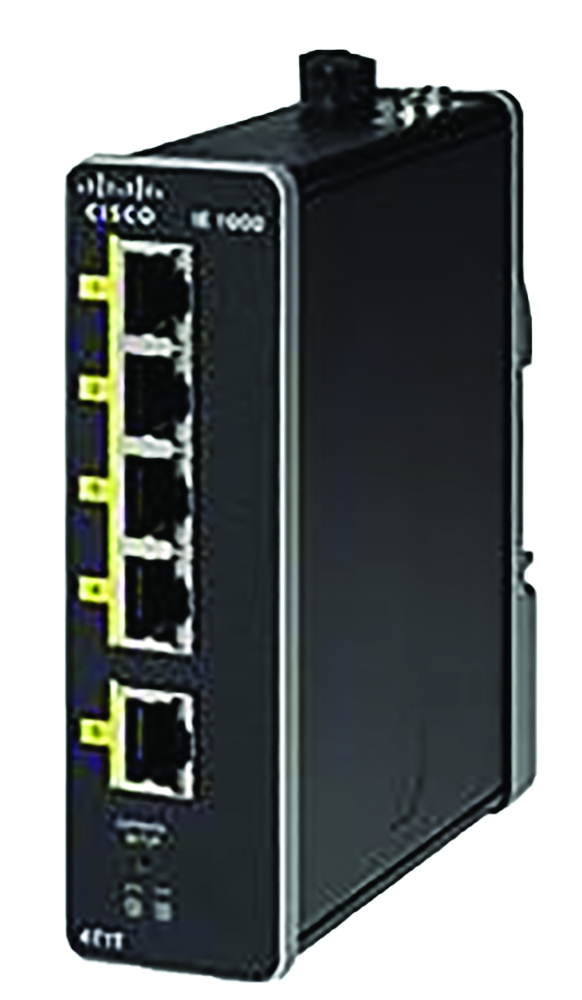 Other view of Cisco - Ethernet Switch - 5 FE Copper Ports - IE-1000-4T1T-LM