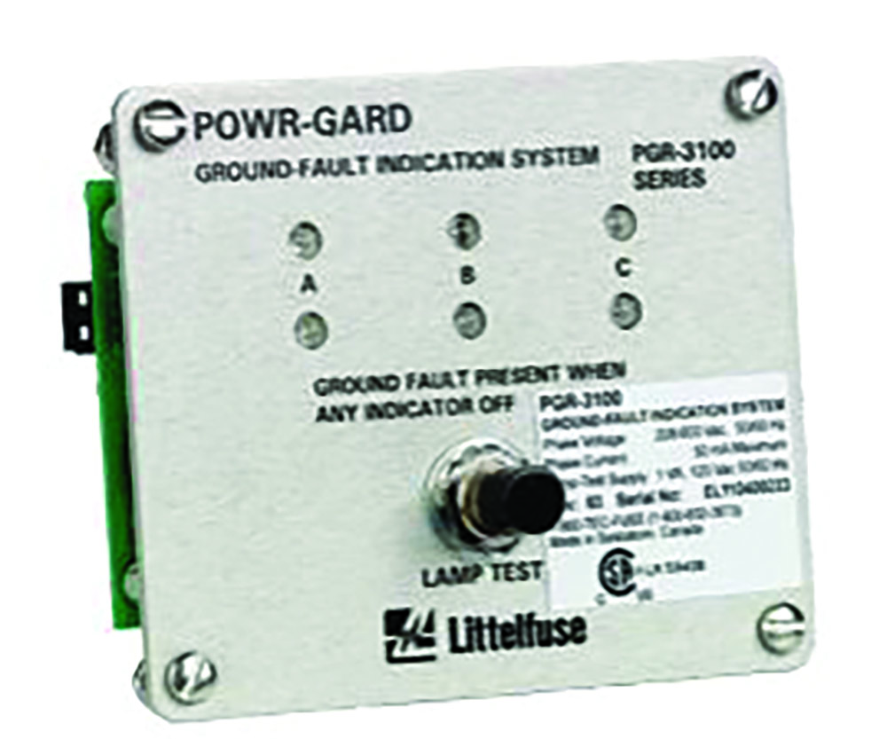 Other view of Littelfuse Littlefuse - Ground Fault Relay - 600 VAC - Panel - PGR-3100