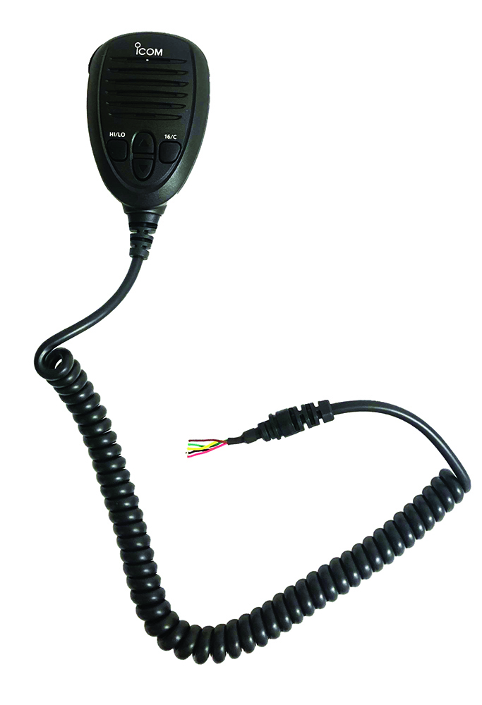 Other view of Icom - Hand Microphone - Replacement Unit - Black - 50mm x 65mm x 115mm - HM235B