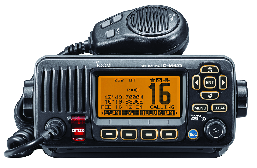 Other view of Icom - VHF Marine Mobile Radio - CommandMic Option - 82mm x 180mm x 120mm - IC-M423GB