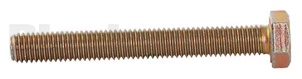 Other view of QBC Engineering High Tensile - Bolt - Hex Set Screw - Class 8.8 - Zinc Yellow Plated - Metric - Metric Coarse - 20X35mm - AS1110