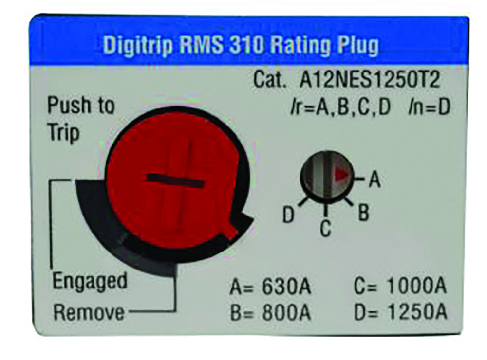 Other view of Eaton - Accessory - Circuit Breaker Rating Plug - A12NES1250T2