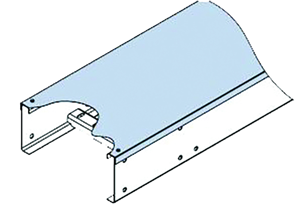 Other view of KOUNIS METAL INDUSTRIES Kounis - Folded Flat Cover - Snug Fit - 3000 Long X 250 I/S X 1.6mm Hot Dip Galvanised - SM-104526-6D