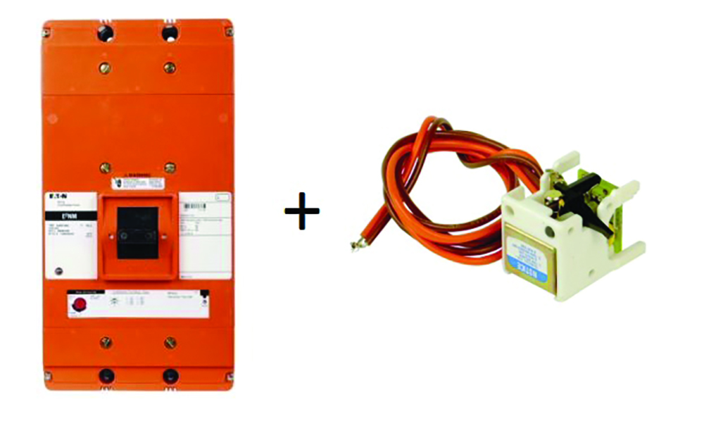 Other view of Eaton - Circuit Breaker 50A 3 Pole + Undervolt Release Mechanism - E2FM3050 + UVH1RP15K