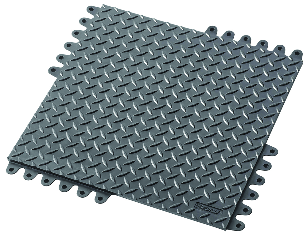 Other view of Interclean Notrax De-Flex Nitrile Rubber Wide Safety Ramps - Yellow - 91x15cm