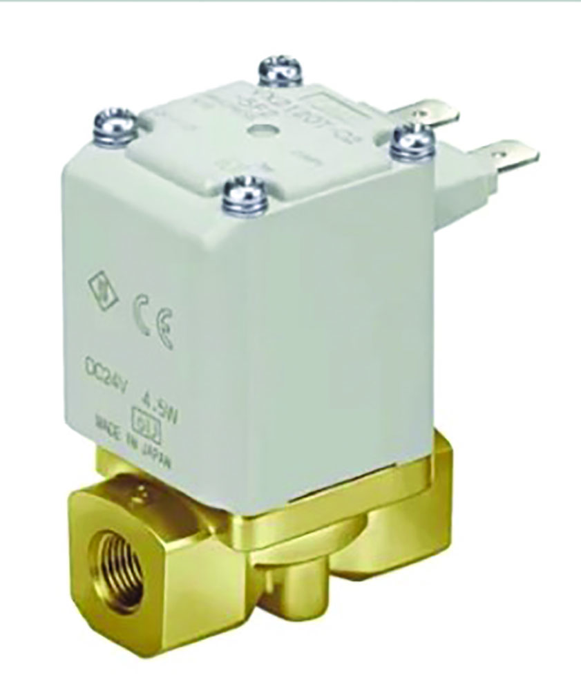 Other view of SMC-2 port solenoid valve- 1/4"- 24Vdc- NBR-VX222AGA