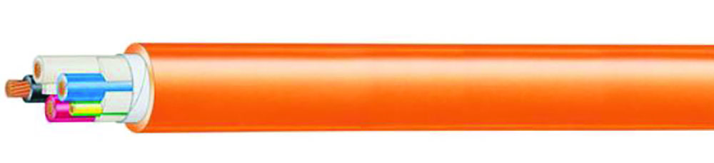 Other view of Generic Cable - Orange Circular 6MM - 7/104 4C+E 500M 0.6/1Kv - CBL64CEOCOR1KV500