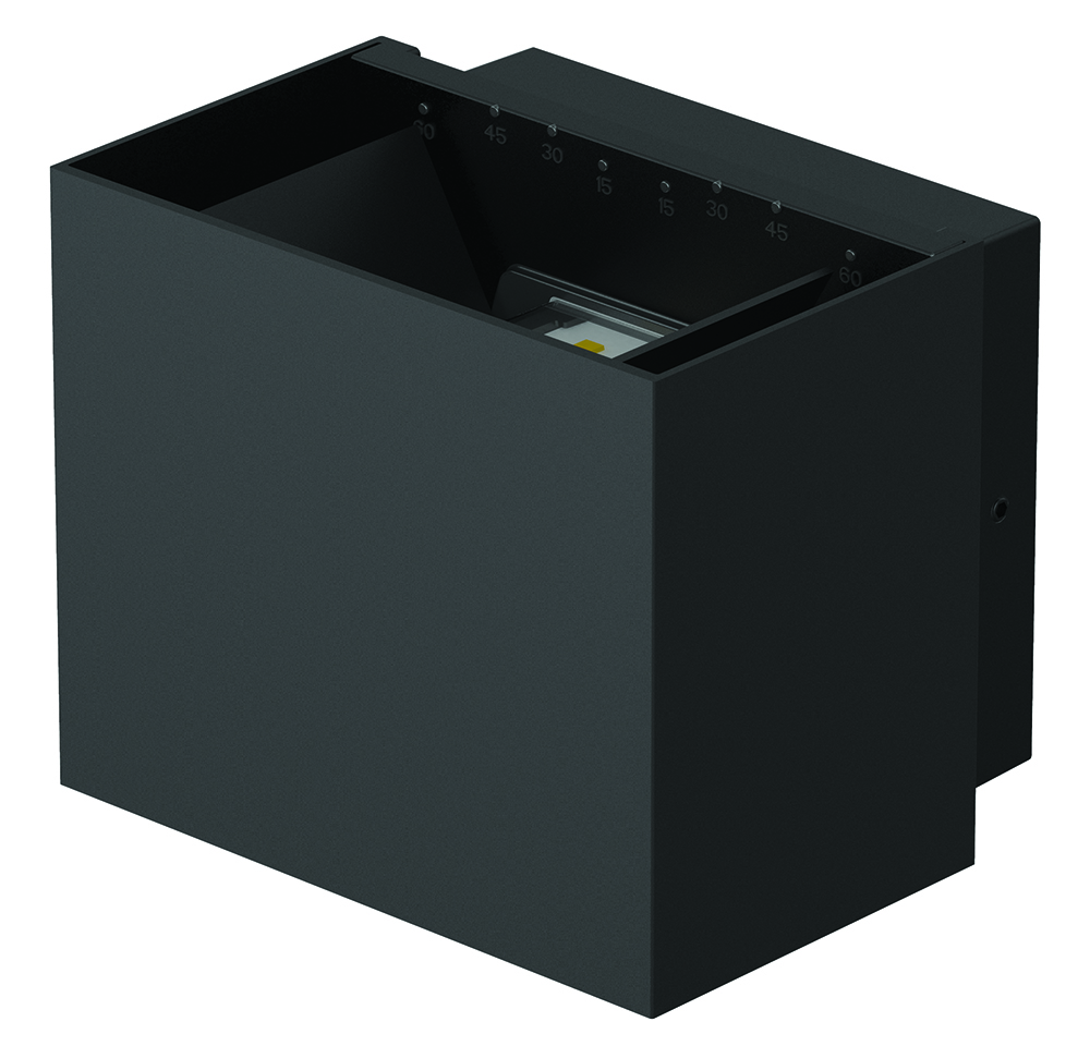 Other view of S-TECH - Cube Up/Down Wall Light - 3000K - Black - 10W - WL-CUBE10-R-B